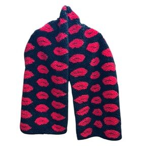 Victoria's Secret.   Black and Red Scarf